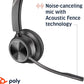 Poly Savi 7320 Ultra-Secure Wireless DECT Headset System