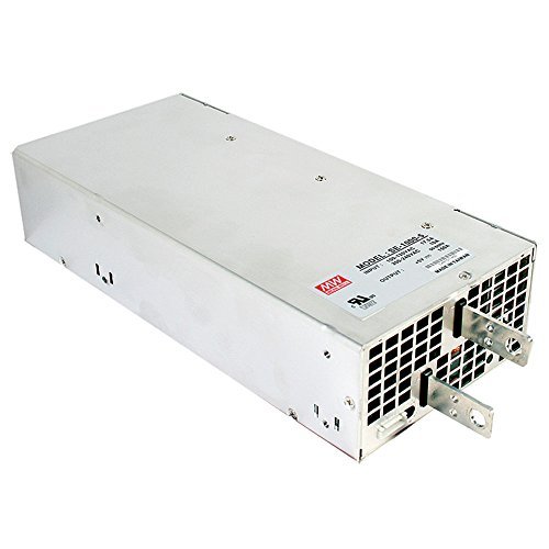 Mean Well SE-1000-48 AC/DC Power Supply, Single Output, 48 Volt, 20.8 Amp, 998.4 Watt, 10.9" L x 5.0" W x 2.5" H