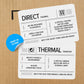 ZEBRA ZT230 Thermal Transfer Industrial Printer 300 dpi Print Width 4 in Serial USB Ethernet ZT23043-T01200FZ