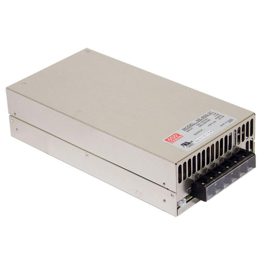 MEAN WELL SE-600-24 AC to DC Power Supply  | Single Output, 24V, 25 Amp, 600W, 1.5"