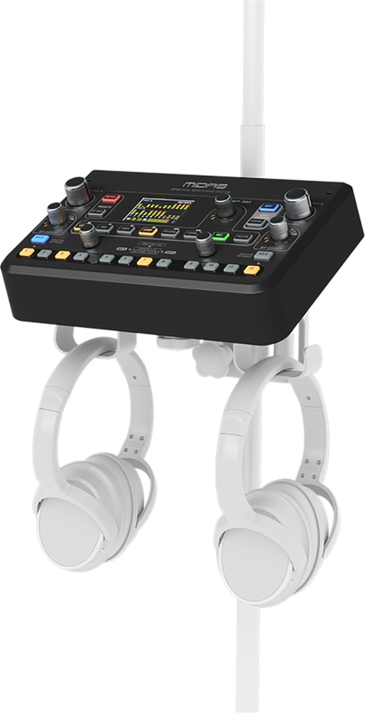 Midas DP48 Dual 48 Channel Personal Monitor Mixer | with SD Card Recorder, Stereo Ambience Microphone and Remote Powering