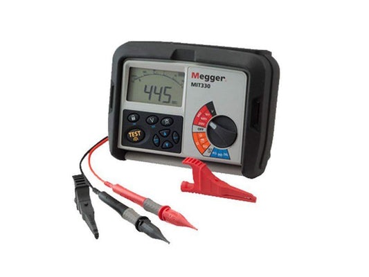Megger MIT320-EN Insulation Tester | LCD with Backlight Display