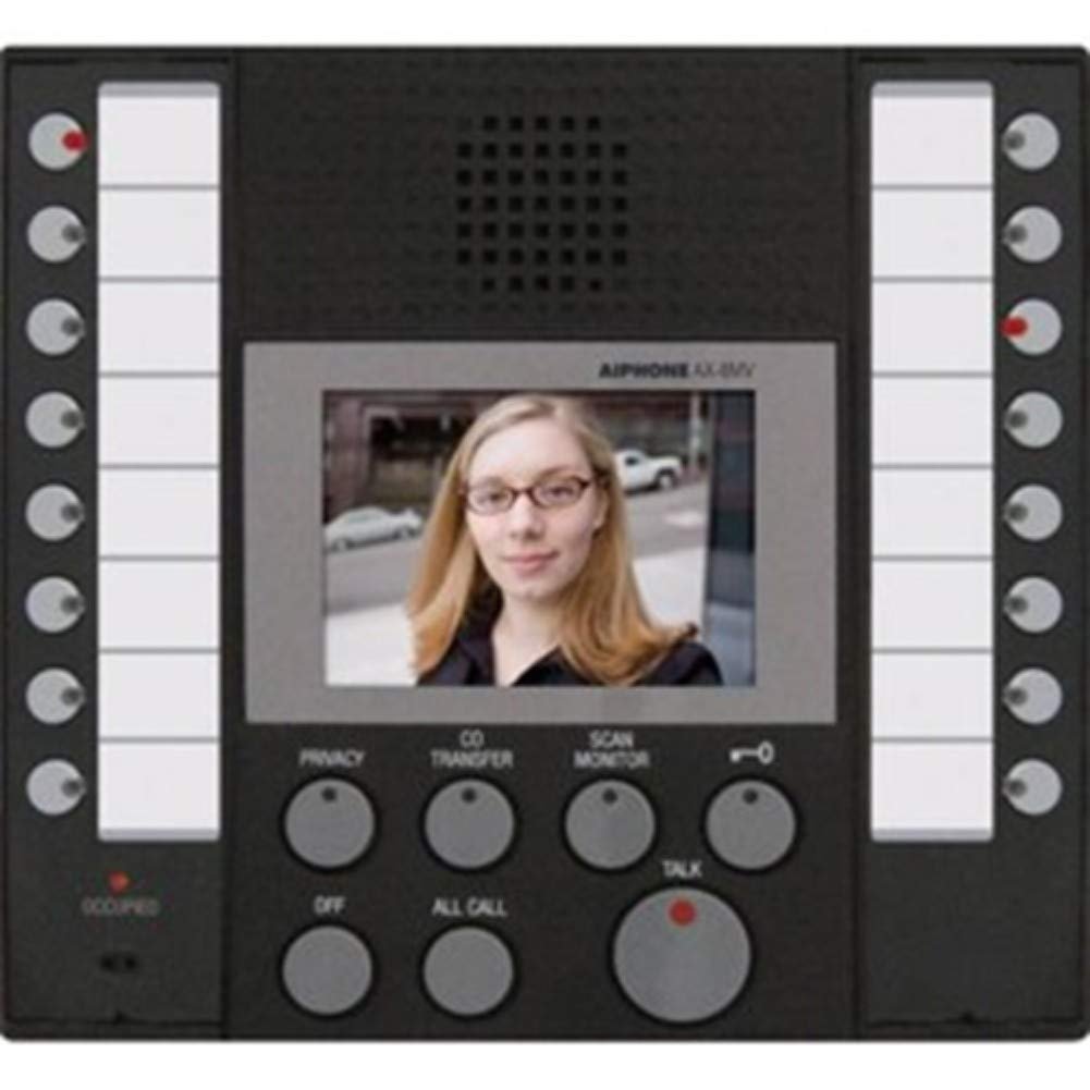 Aiphone AX-8MV Audio/Video Master Station for AX Series Integrated Audio & Video Security System