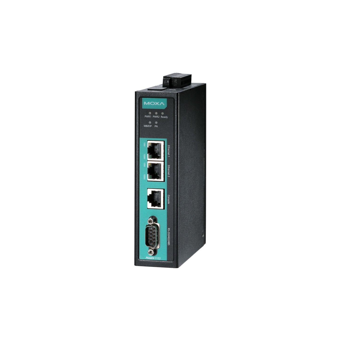 MOXA MGate 5103 Gateway | 1-Port Modbus/EtherNet/IP to PROFINET, 0–60°C