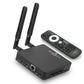 Ugoos AM9 Pro Android 14 TV Box, 4K 120fps, Dolby Vision HDR, 4GB LPDDR5 RAM 64GB, Wi-Fi
6, AI Super Resolution, HDMI 2.1b, 3 USB 3.0, Gigabit Ethernet, Bluetooth 5.3, Amlogic S905X5-J