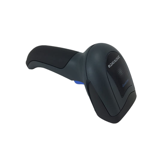 Datalogic QuickScan QM2430 Cordless Barcode Scanner | 2D, 1D and Postal Codes, Includes Cradle and USB Cable