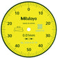 Mitutoyo 513-415-10E DIAL | TI, BAS, STD 1.0 mm, 3 μm Accuracy, Yellow