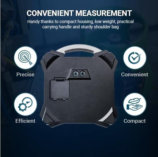 Testo 560i App-Operated Refrigerant Scale Set – Reloading Scale and Carrying Bag