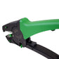 206-1125 | WAGO Quickstrip Vario Wire Stripper| Integrated Wire Cutter | 32-6 AWG | [Pack of 1],Green/Black