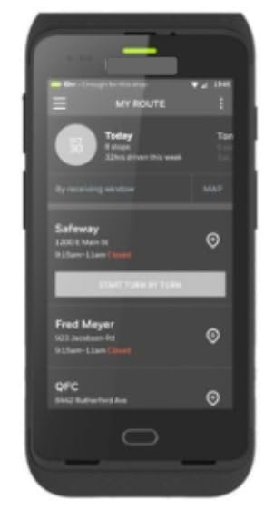 Honeywell Mobile Computer CT40, Android, WWAN + Wi-Fi, 4GB RAM / 32GB Storage, 5" Touchscreen, 2D Scanner (N6803), NFC, Camera, GMS Certified – CT40-L1N-28C11BF