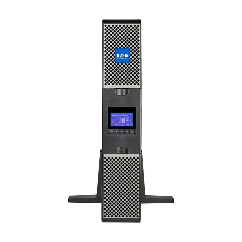 Eaton 9PX1500RT-L 9PX Lithium-ion UPS, 2U, 1500 VA, 1350 W, 5-15P Input, Outputs: (8) 5-15R, 120V