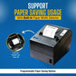 SNBC BTP-R880NPV Thermal Receipt Printer | Adjustable Paper Near-End Sensor, Includes Standard USB, Serial and Ethernet Interfaces