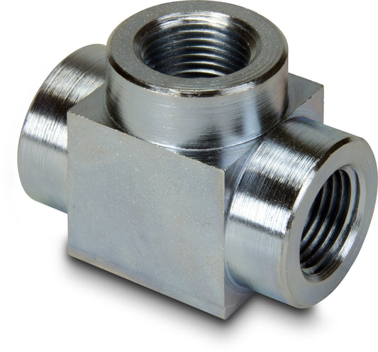 Enerpac FZ-1612 3/8"-NPTF High-Pressure Tee Fitting