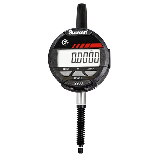 Starrett Electronic Capacitive Indicator, Features English, 1" Graduation Range, 0.0005" Resolution