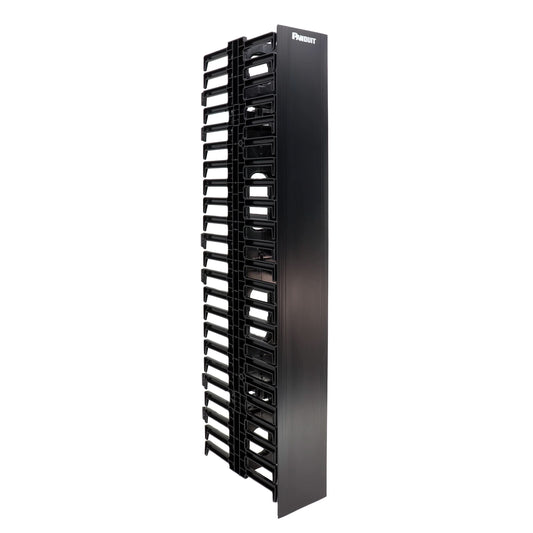 Panduit WMPV45E Vertical Cable Management, Black