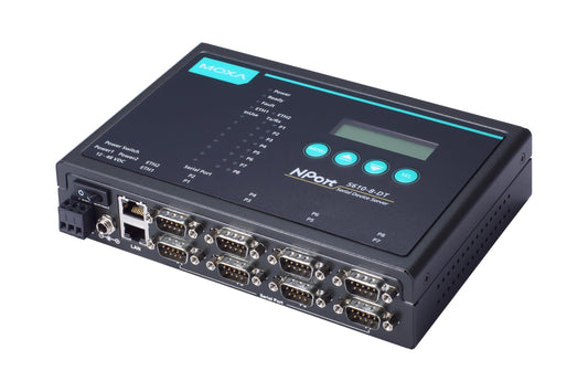 MOXA NPort 5610-8-DT - 8 Port RS-232 Desktop Serial Device Server