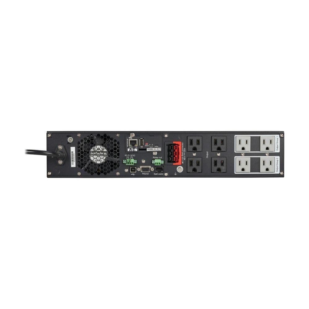 Eaton 9PX1500RT-L 9PX Lithium-ion UPS, 2U, 1500 VA, 1350 W, 5-15P Input, Outputs: (8) 5-15R, 120V