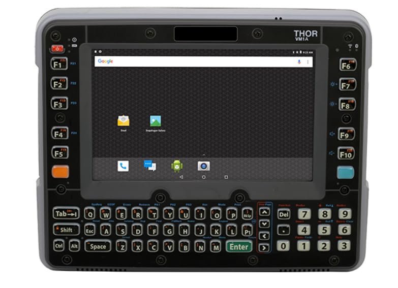 Honeywell VM1A Vehicle-Mounted Computer |Android, 8" Touch Display, 2GB RAM/16GB Flash, WWAN/Wi-Fi, DC Power, North America