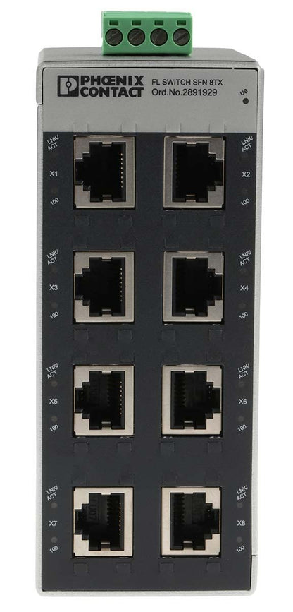 Phoenix Contact 2891929 FL Switch SFN 8TX