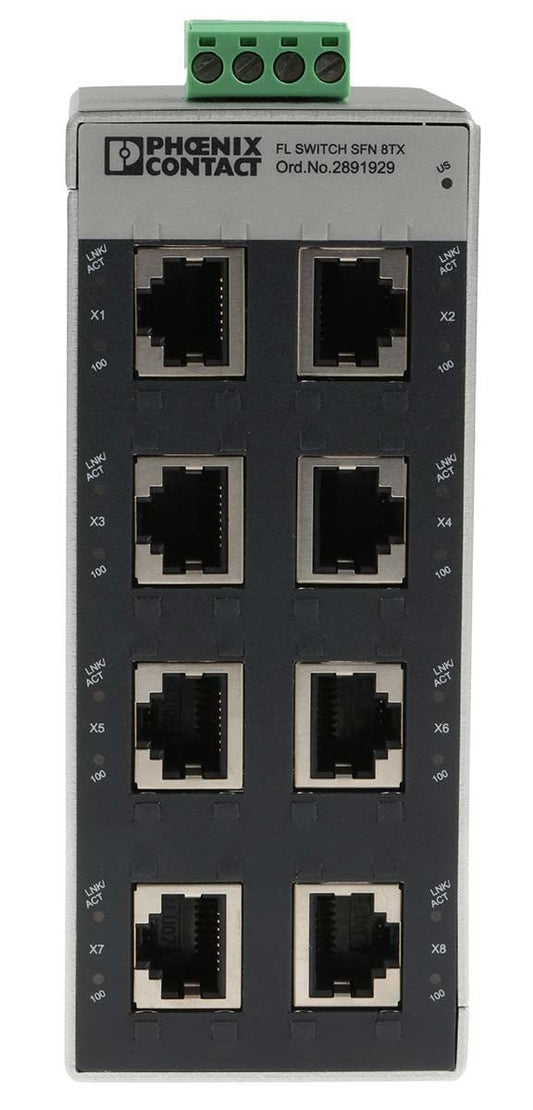 Phoenix Contact 2891929 FL Switch SFN 8TX