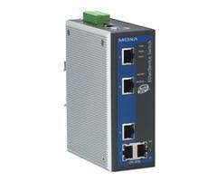 MOXA EDS-405A - 5 Ports Entry Level Managed Ethernet Switch with 5 10/100 BaseTx Ports, Port Base VLAN and QoS, 0 ~ 60C