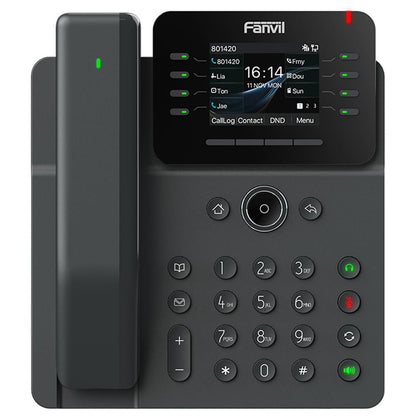 Fanvil V62 Pro IP Phone with Bluetooth Wireless Handset - 12 SIP Lines, 2.8" Color Display, HD Audio