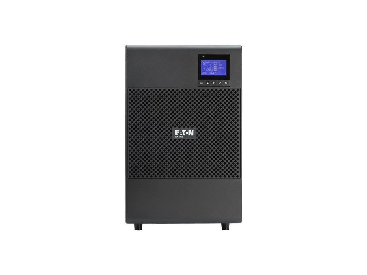 Eaton 9SX 2000VA 1800W 120V Online Double-Conversion UPS - 6 NEMA 5-20R, 1 L5-20R Outlets, Cybersecure Network Card Option, Extended Run, Tower