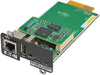 Eaton Network-M2 Gigabit Ethernet card, front view, with visible ports and connectors