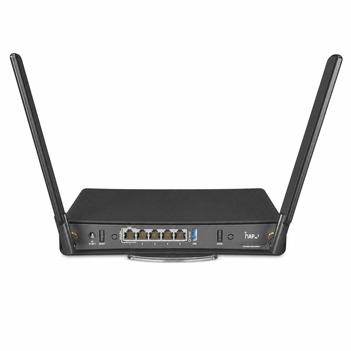 MikroTik hAP ax³ C53UiG+5HPaxD2HPaxD Wi-Fi 6 Dual-Band Router with 2.5GbE Port and PoE Support