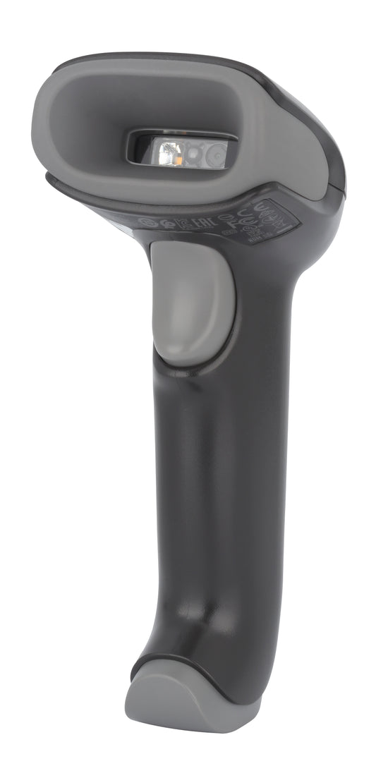Honeywell Voyager XP 1472G Barcode Scanner | Bluetooth, 1D only, General Duty, Upgradable, Includes Scanner, Battery, Cradle & USB Cable