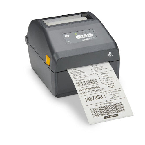 ZEBRA AIT,  ZD4A042-D01E00EZ PRINTER, ZD421, DIRECT THERMAL, 203 DPI, USB, USB HOST, ETHERNET, BTLE5, US CORD, EZPL